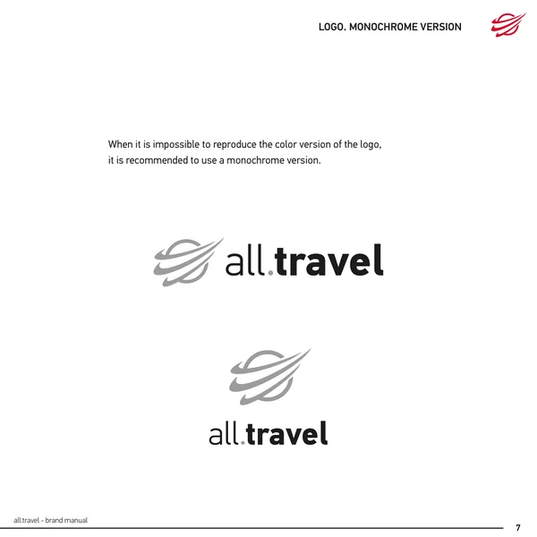 Брендбук для бренда all.travel · 09