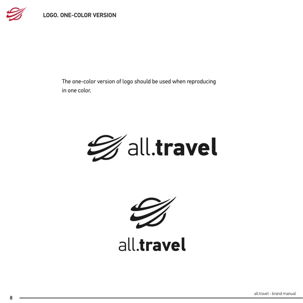 Брендбук для бренда all.travel · 10