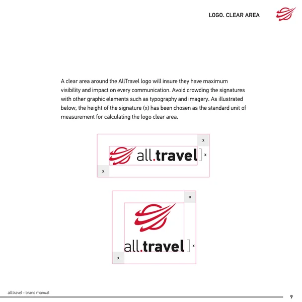 Брендбук для бренда all.travel · 11