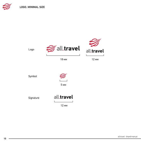 Брендбук для бренда all.travel · 12