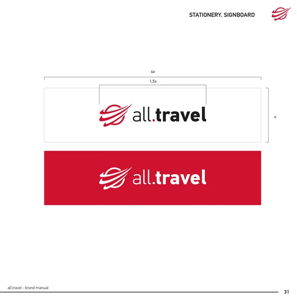 Брендбук для бренда all.travel · 33