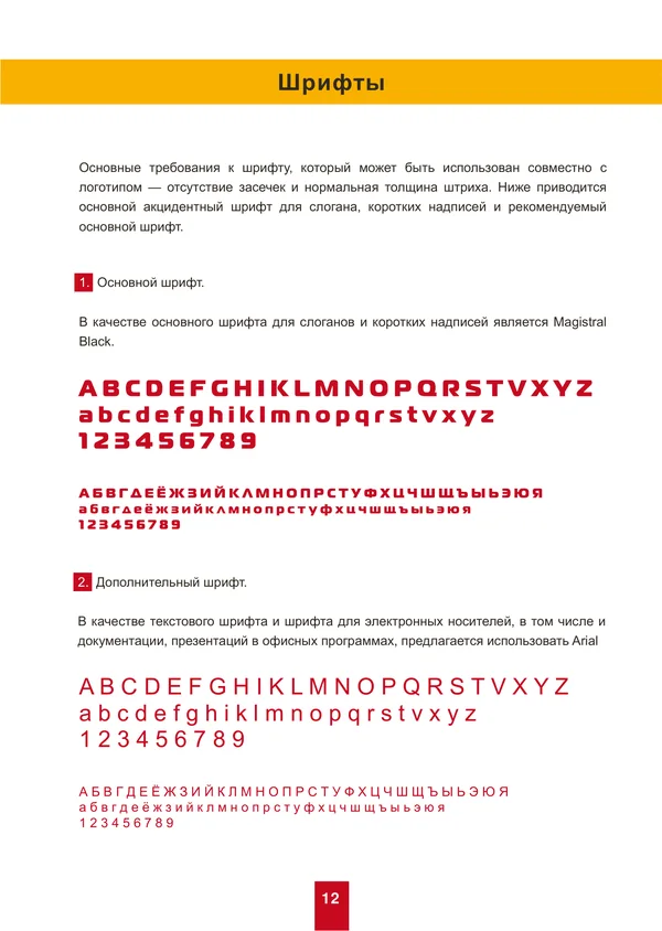 Брендбук для ТехноНИКОЛЬ · 12