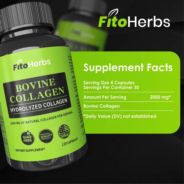 FitoHerbs · Гидролизованный бычий коллаген · 02