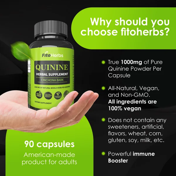 FitoHerbs · Растительная добавка с хинином · 02