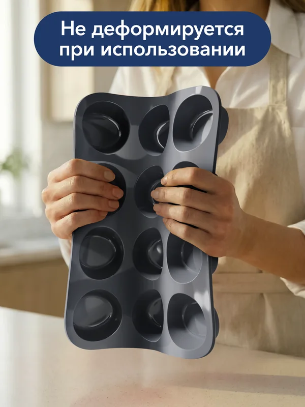 good&good · Силиконовая форма для маффинов · 04