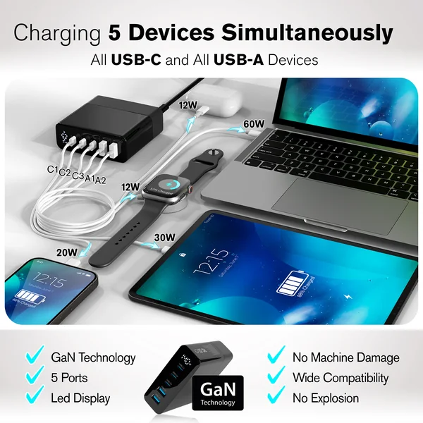 I-TIKOL · Зарядная станция GaN 140W · 04