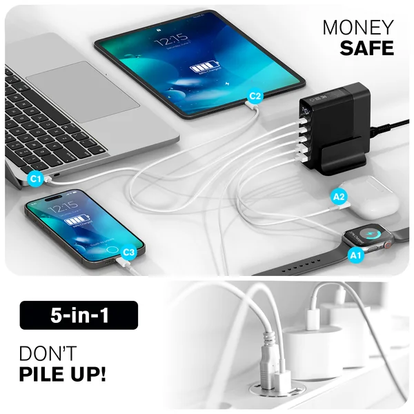 I-TIKOL · Зарядная станция GaN 140W · 06