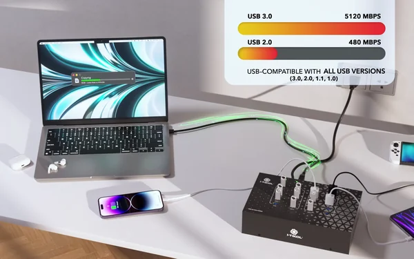I-TIKOL · USB Hub на 20 портов