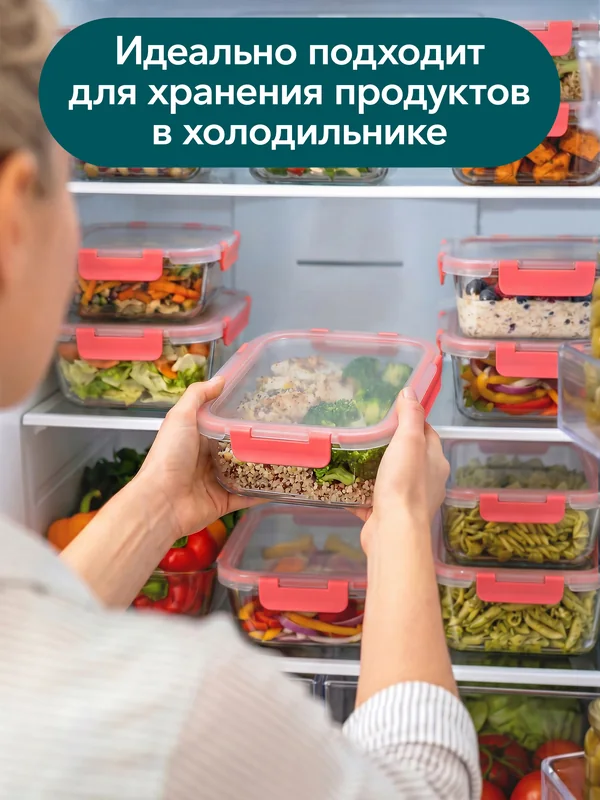 LockSar · Стеклянные контейнеры для еды · 10