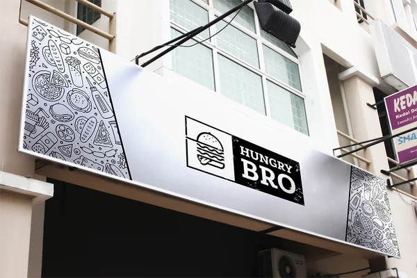 Логотип для бренда HUNGRY BRO · 04
